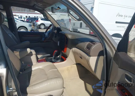 2000 Lexus Lx 470 z USA, uszkodzony, nr VIN JT6HT00W8Y0118377